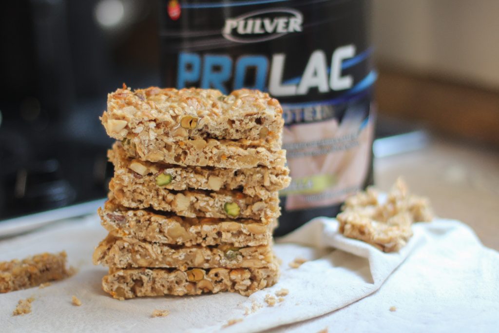 Barritas de cereal proteicas