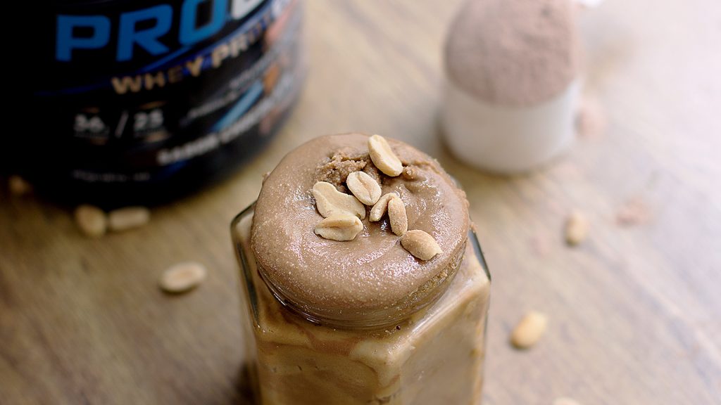 MANTEQUILLA DE MANÍ FIT Y PROTEICA